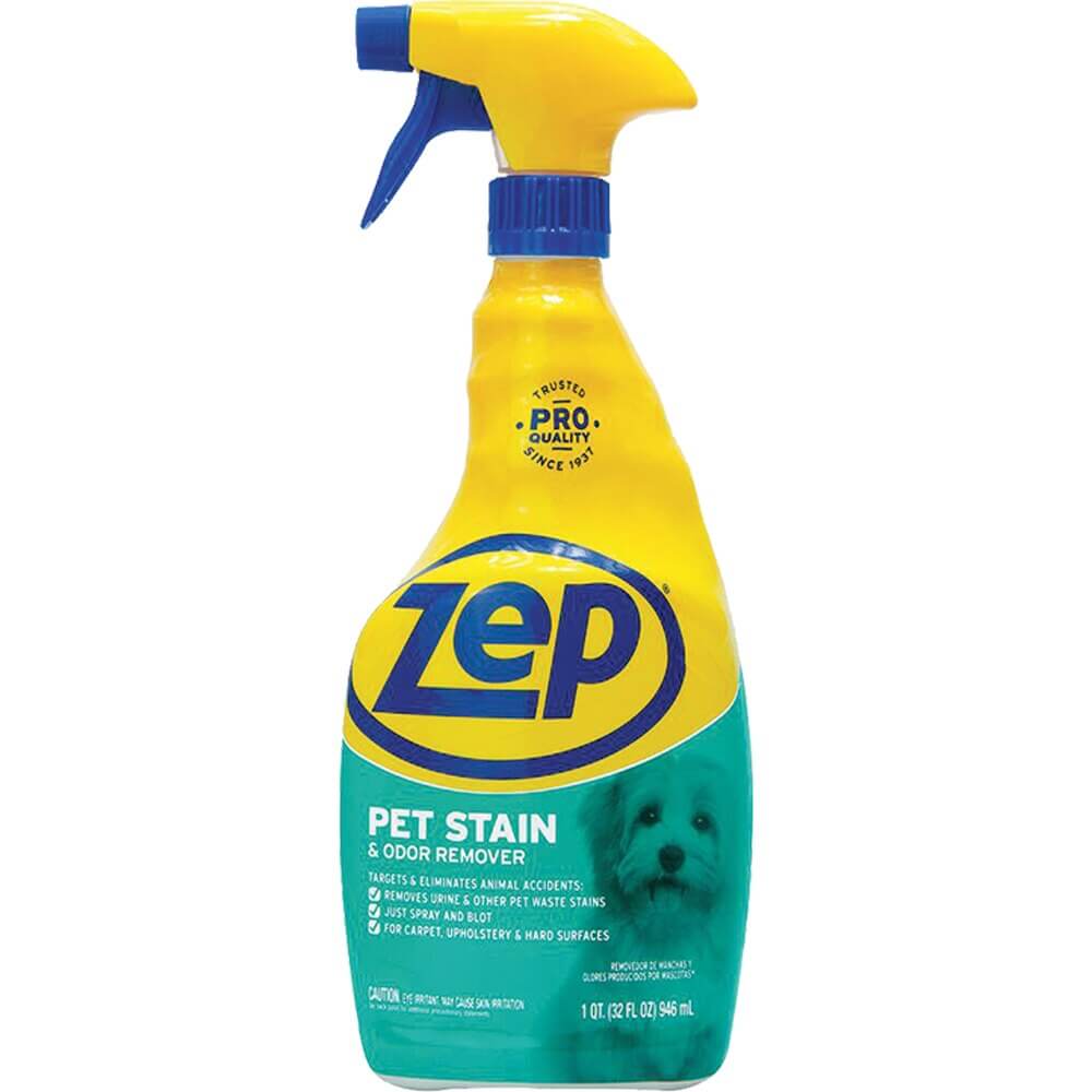 ZEP Pet Stain and Odor Remover, 32 oz