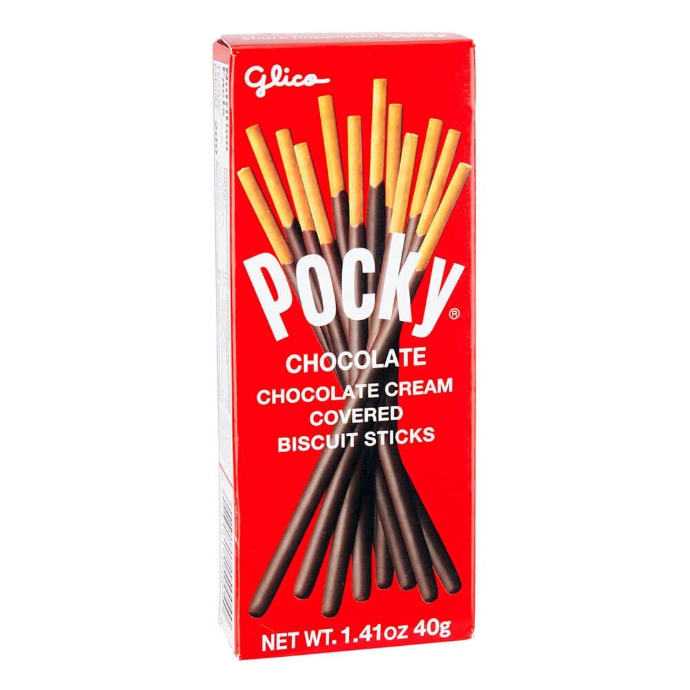 Pocky Chocolate Cream Covered Biscuit Sticks, 1.41 oz