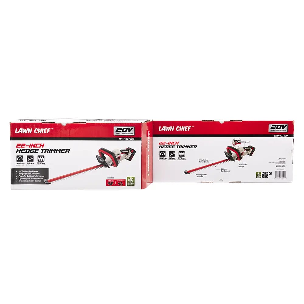 Lawn Chief Hedge Trimmer, 22in