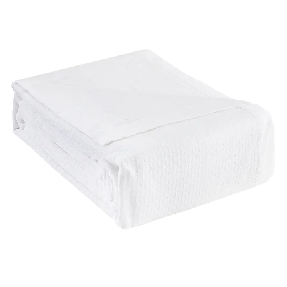 Vellux Cotton 2-in-1 King Sheet Blanket, White