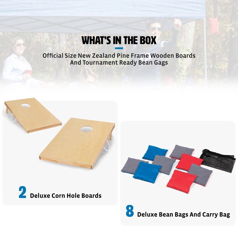 EastPoint Sports 2' x 3' Solid Wood Corn Hole Set