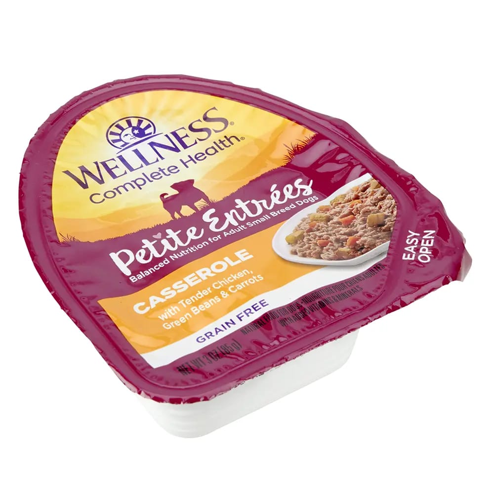 Wellness Complete Health Grain Free Casserole Dog Food, 3 oz