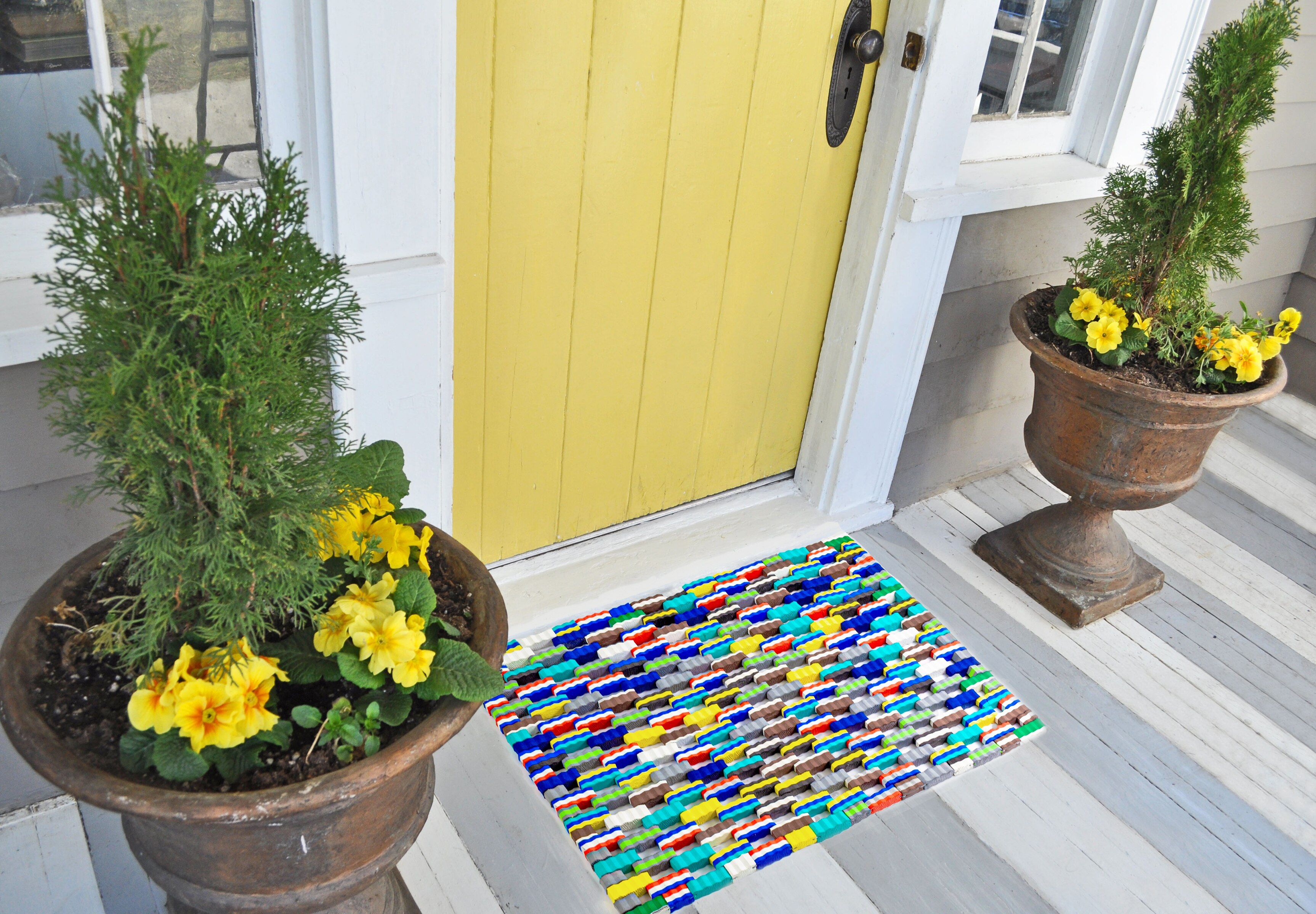 Recycled Flip Flop Doormat