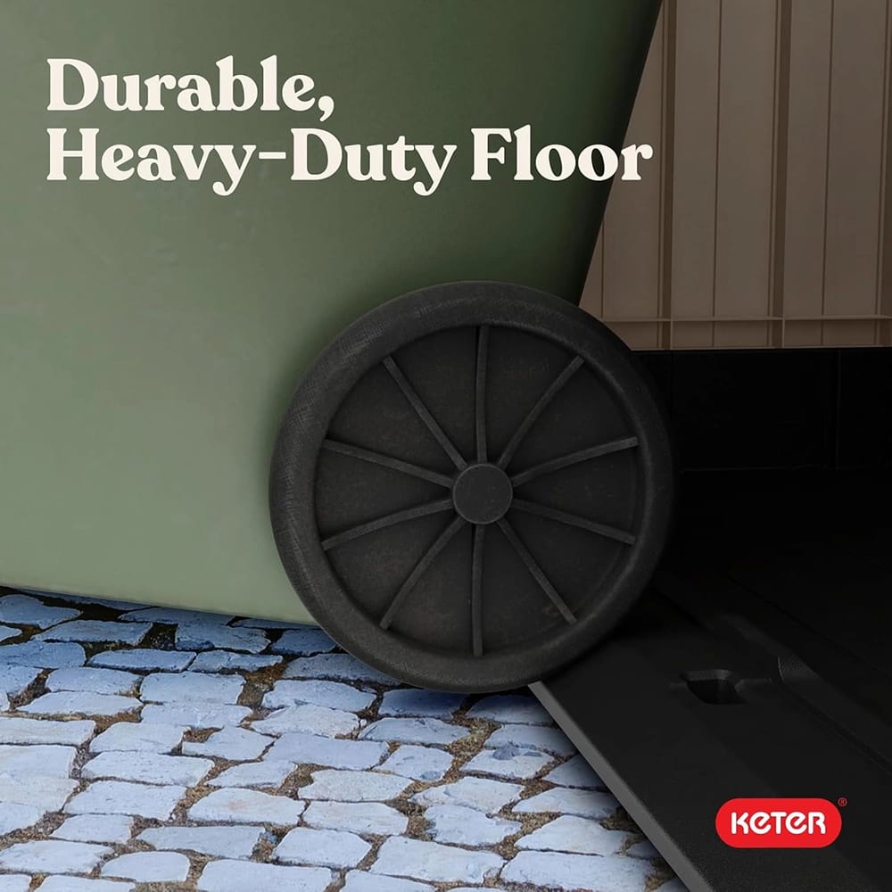 Keter Store-It-Out MIDI Outdoor Resin Storage Shed, Beige