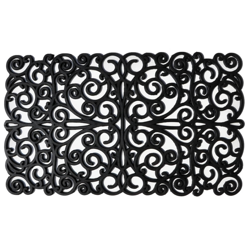 Decorative Rubber Doormat, 18" x 30"