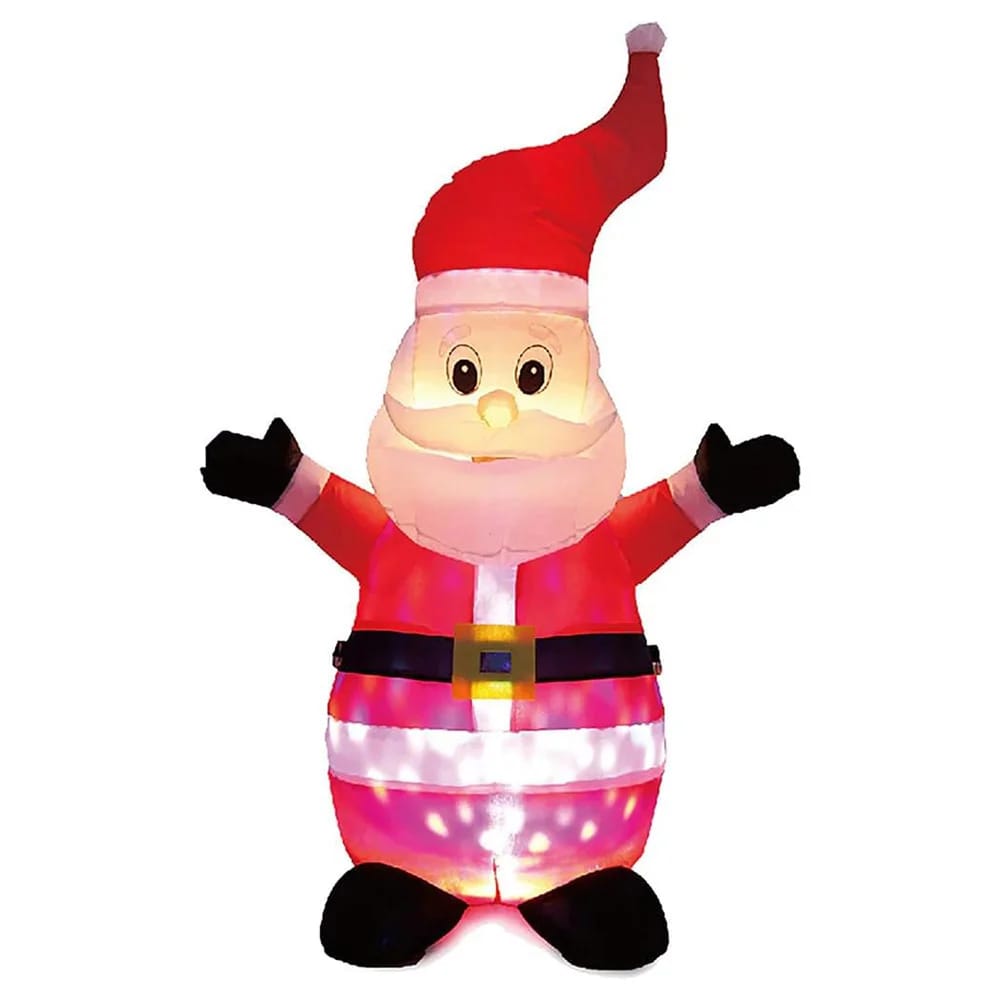 3.5' Santa with Disco Lights Inflatable