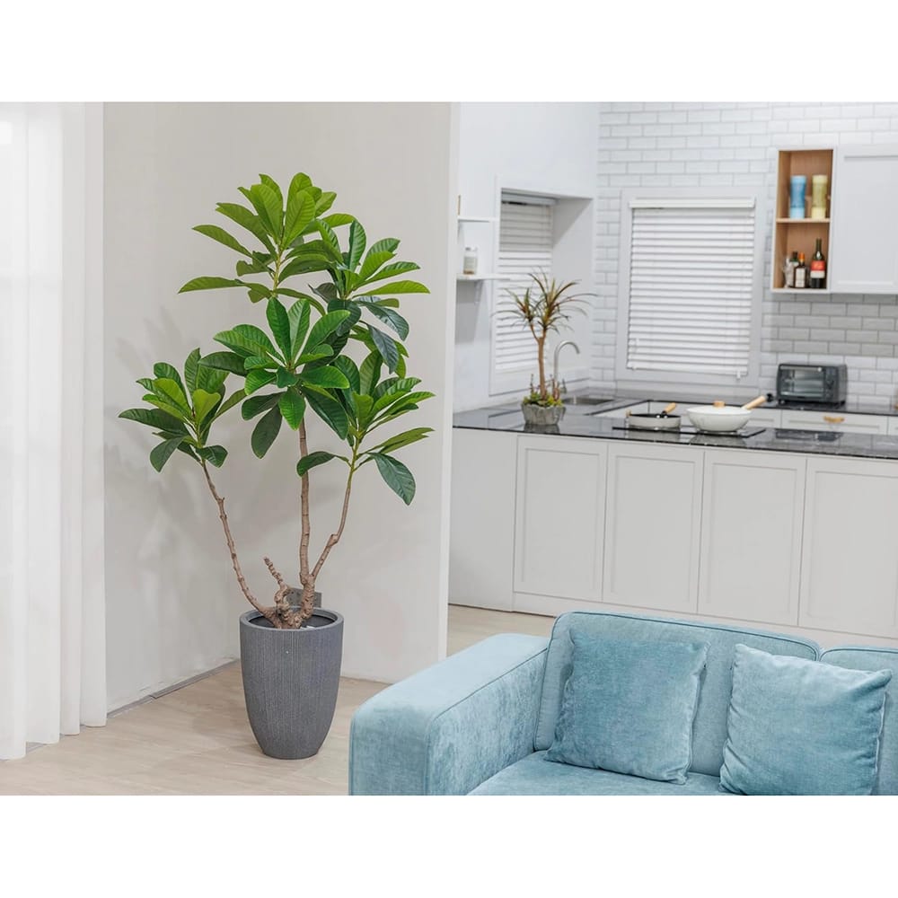 Vintage Home 70" Japanese Blueberry Tree in a Black Pot