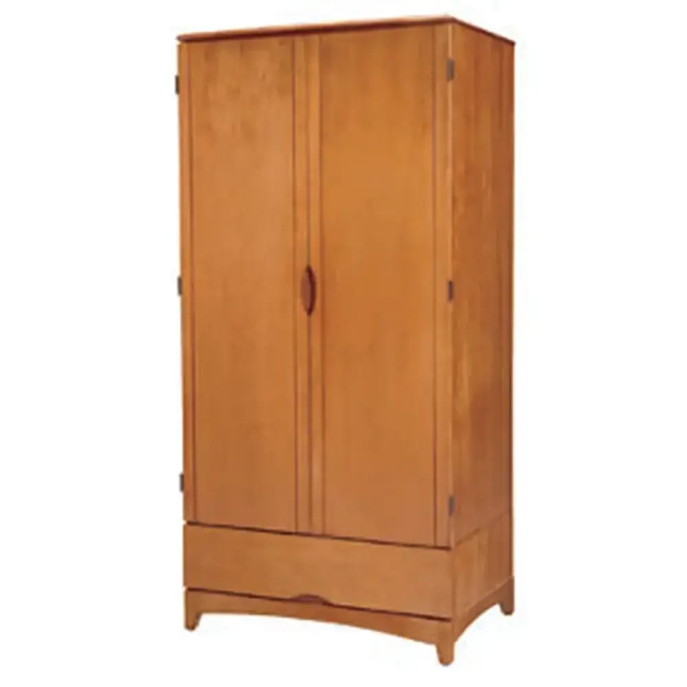 Butler Human Services Commercial Wardrobe with Drawer, Bavarian Beech