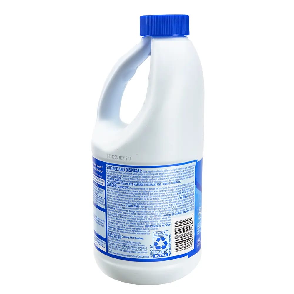 Clorox Disinfecting Bleach, 43 oz