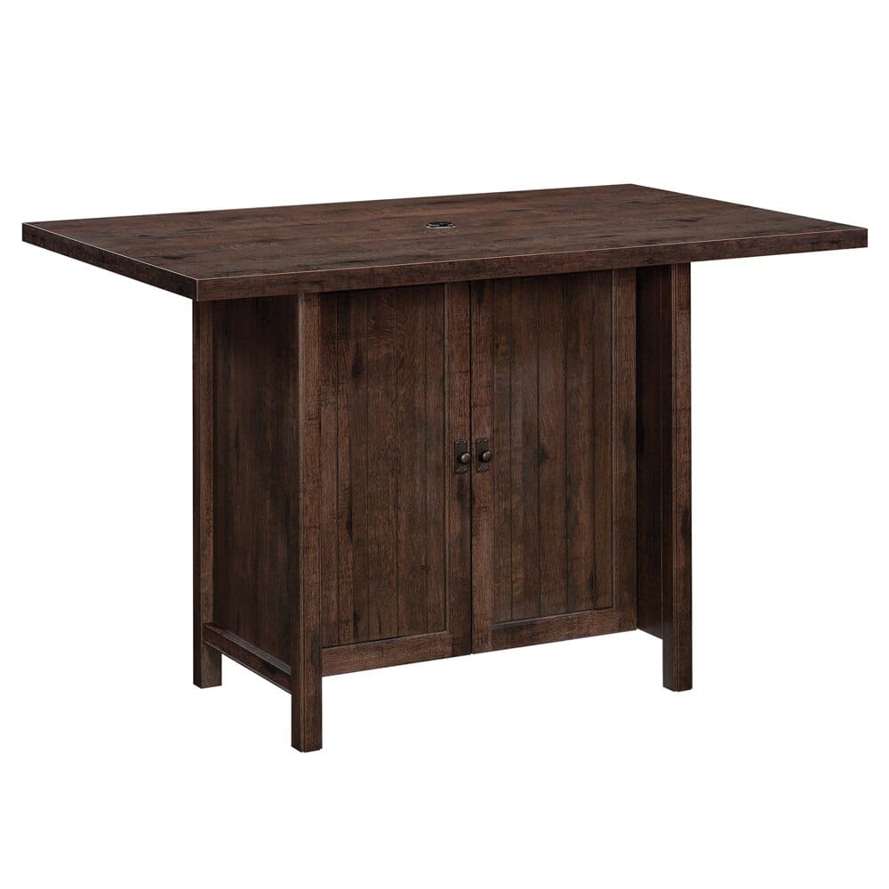 Sauder Costa Conference Table, Coffee Oak