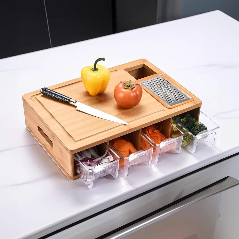 Prosumer's Choice 16" x 10" Bamboo Cutting Board