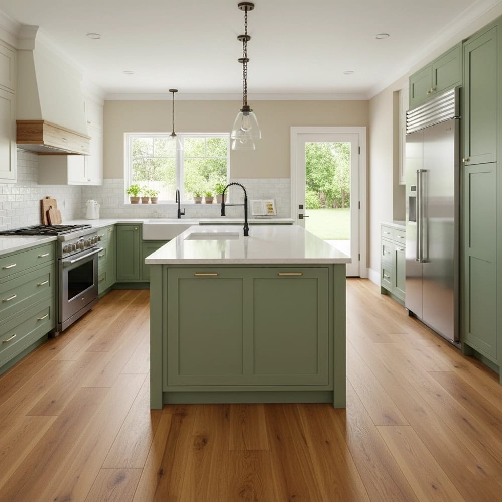 Bellawood Artisan 7/16" Sugar Mill Hickory Distressed Engineered Hardwood Flooring, Brown, 28.06 sq. ft. ($8.02/sq. ft.)