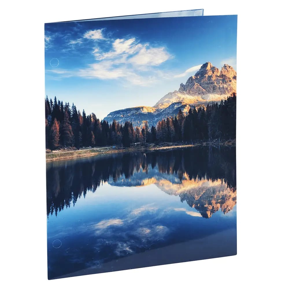 Fashion Laminated 2 Pocket Nature Folder