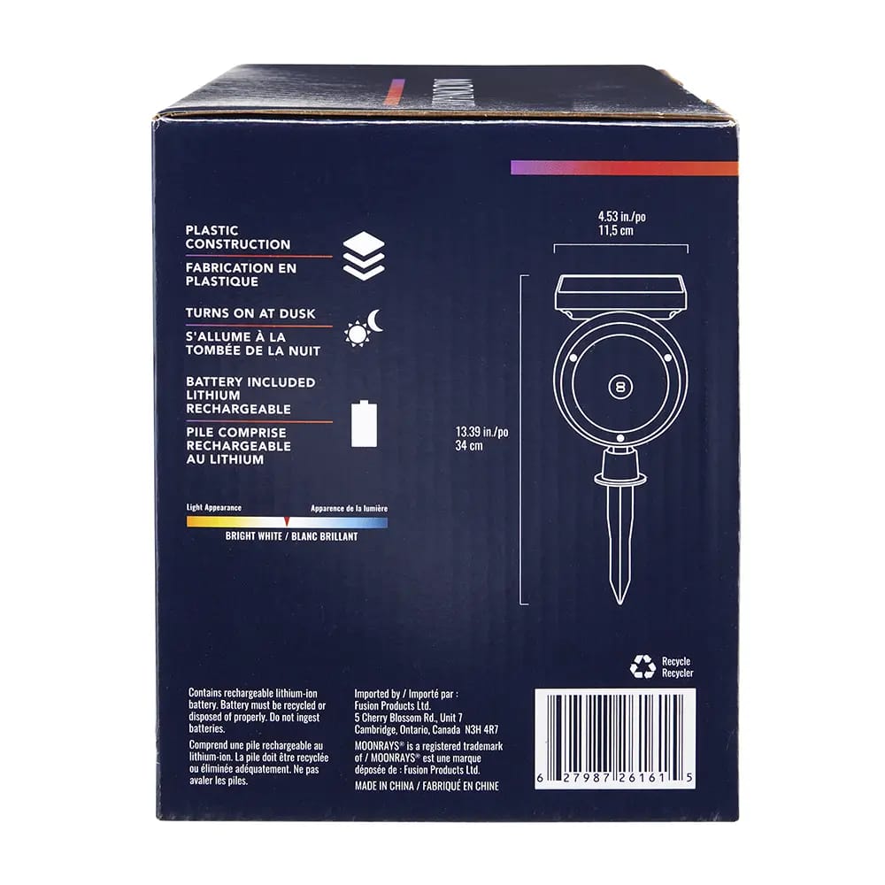 Moonrays Solar Spotlight, 100L