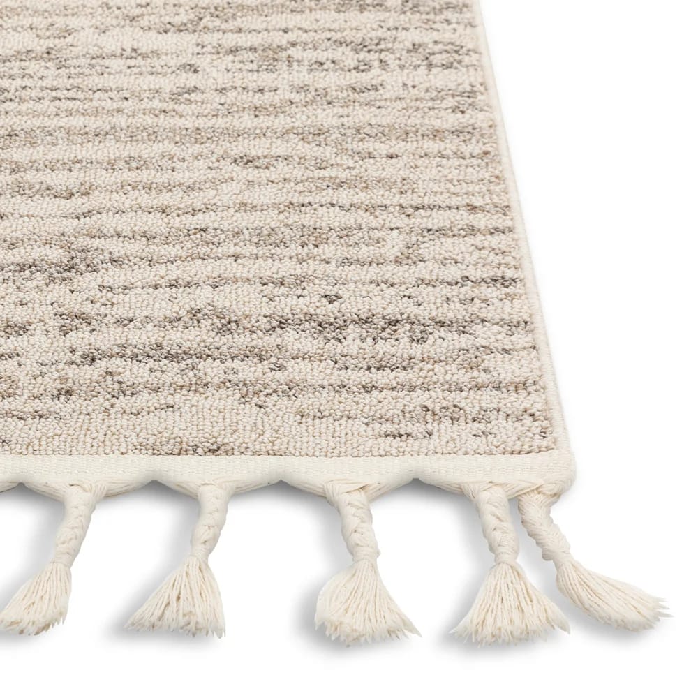 Well Woven Loop-De-Loop Turin 2'3"x7'3" Modern Area Rug Runner, Beige