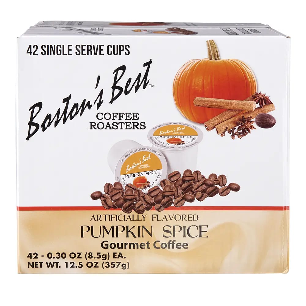 Boston's Best Pumpkin Spice Coffee Roasters, 42 ct