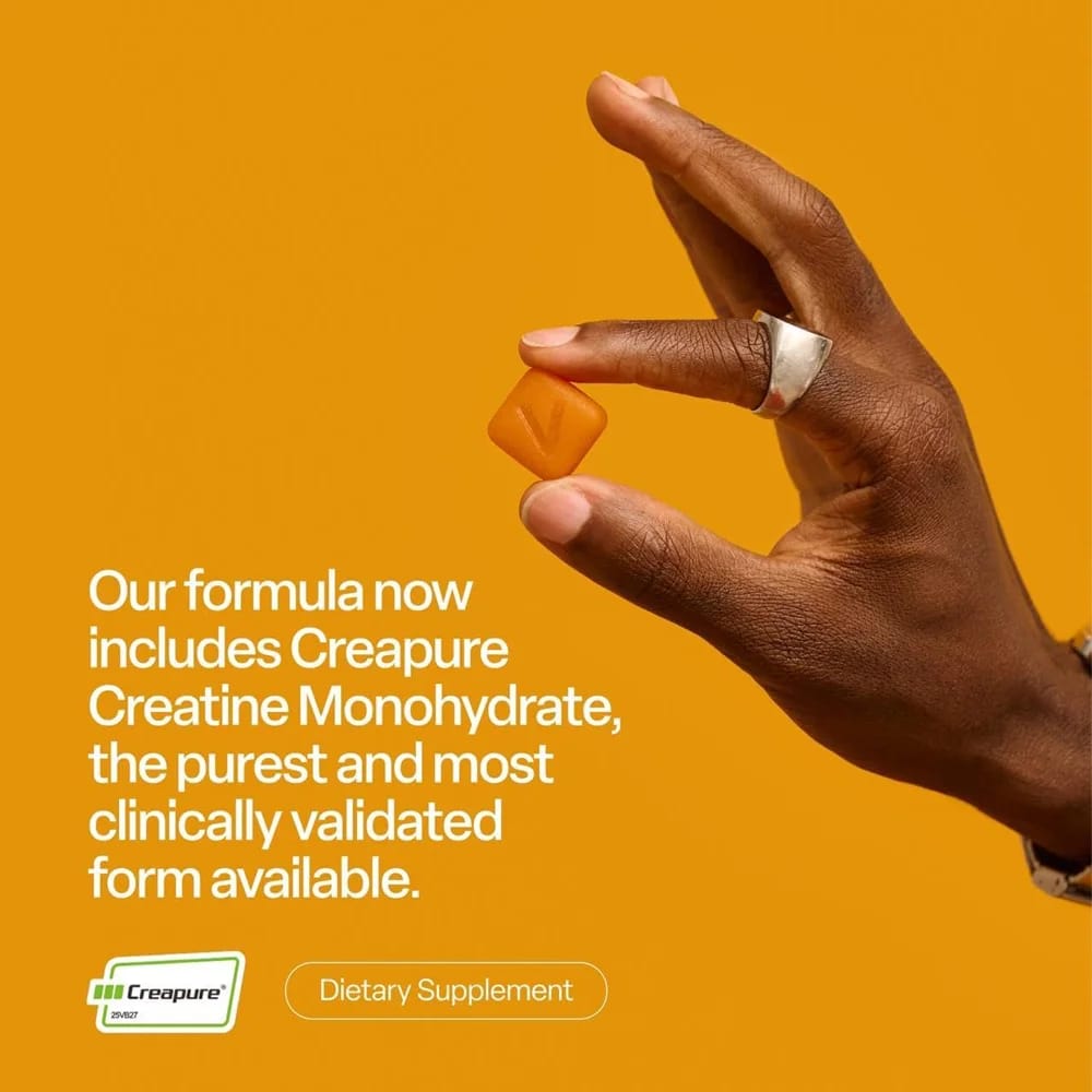 Vybrance Labs Creatine Monohydrate Gummies, Mango, 120 ct