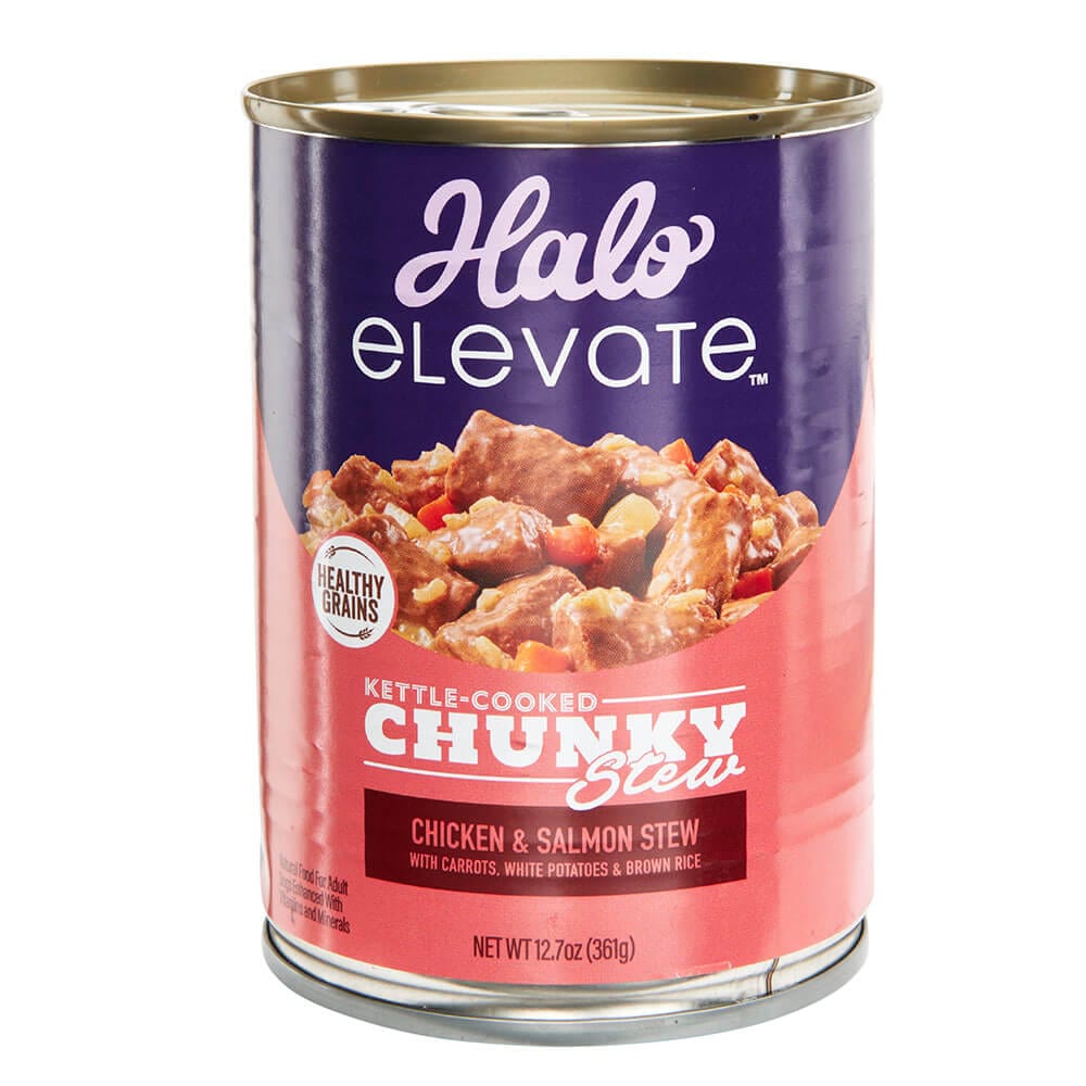 Halo Elevate Kettle-Cooked Chunky Stew Dog Food, 12.7 oz