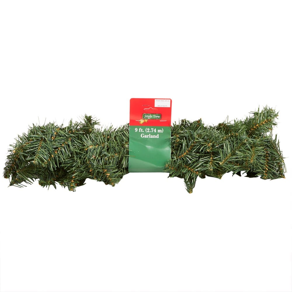 Jingle Time 9' Nobel Fir Garland