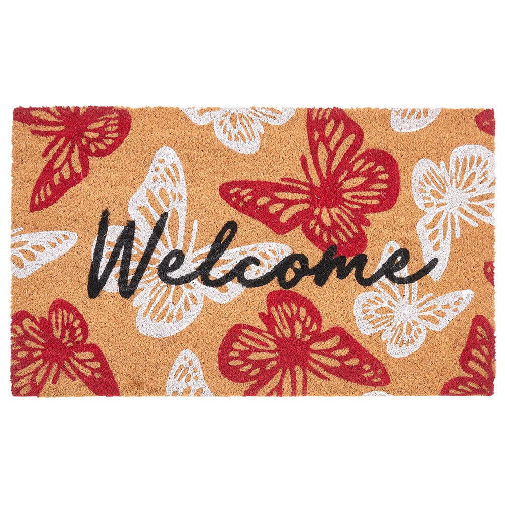 18" x 30" Spring/Summer Printed Coir Mat with Vinyl Backing