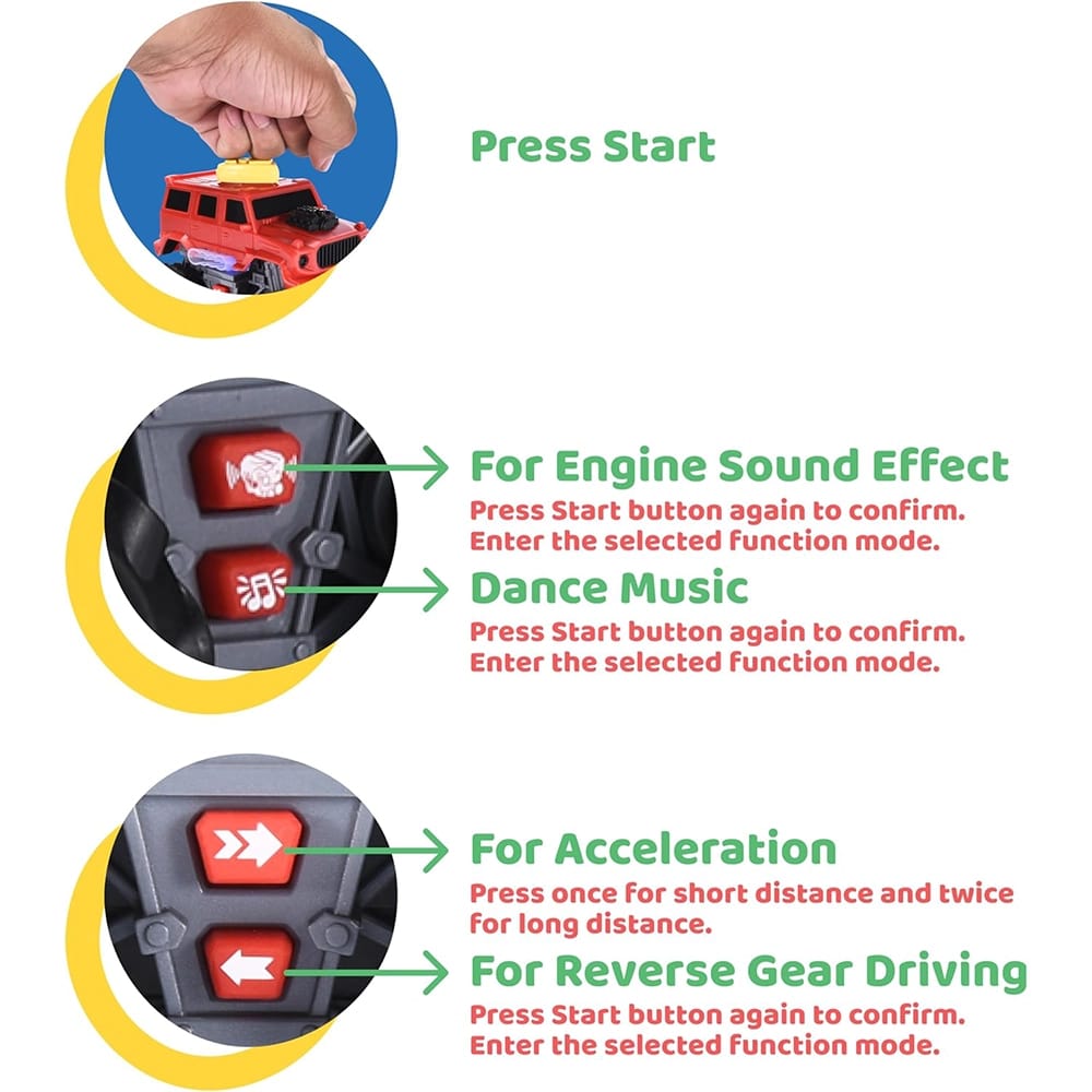 Dazmers Monster Trucks, Set of 2