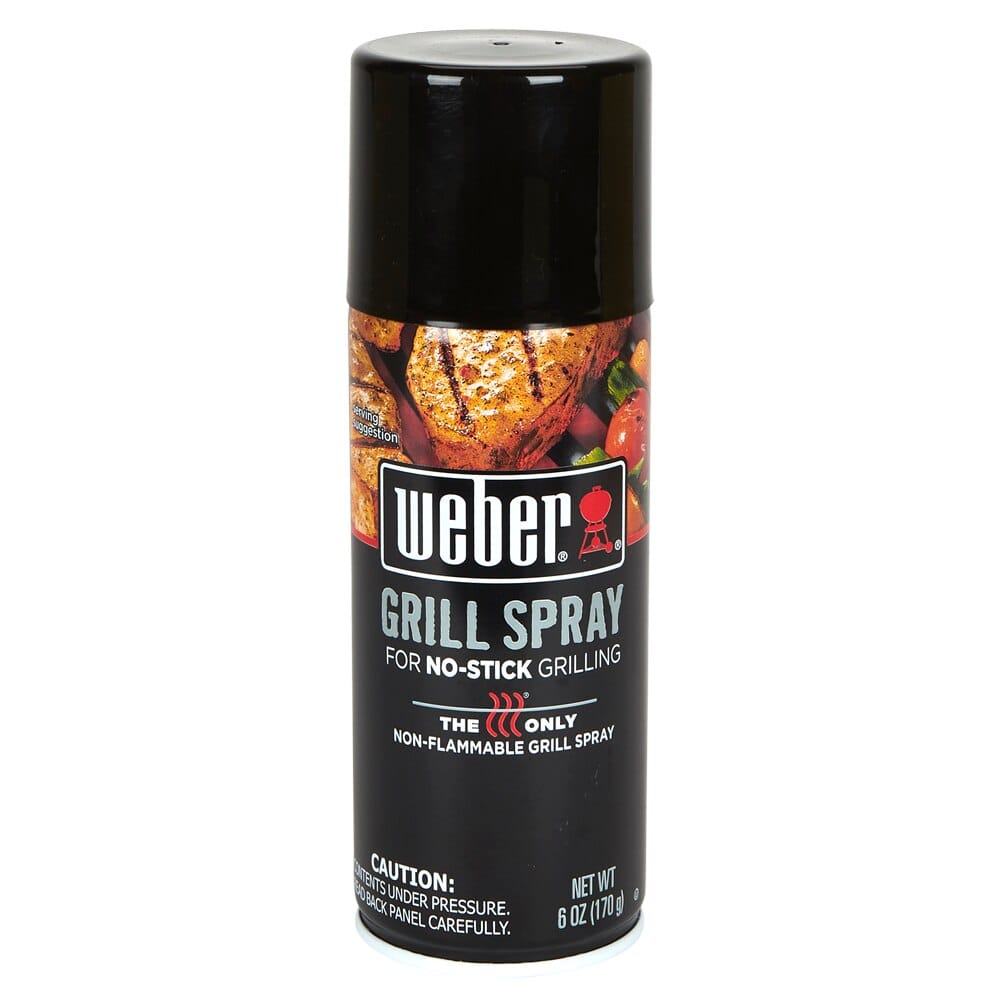 Weber Grill and Spray for No-Stick Grilling, 6 oz