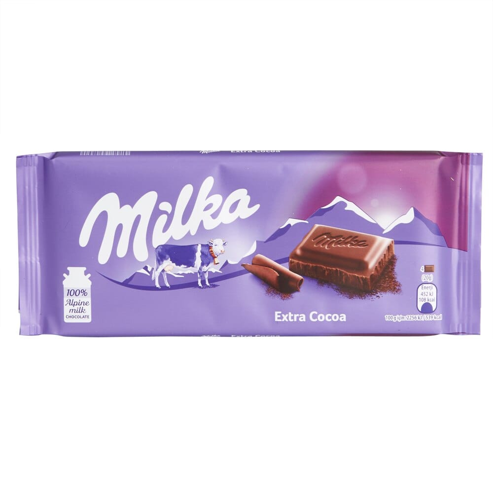 Milka German Dark Chocolate, 3.5 oz