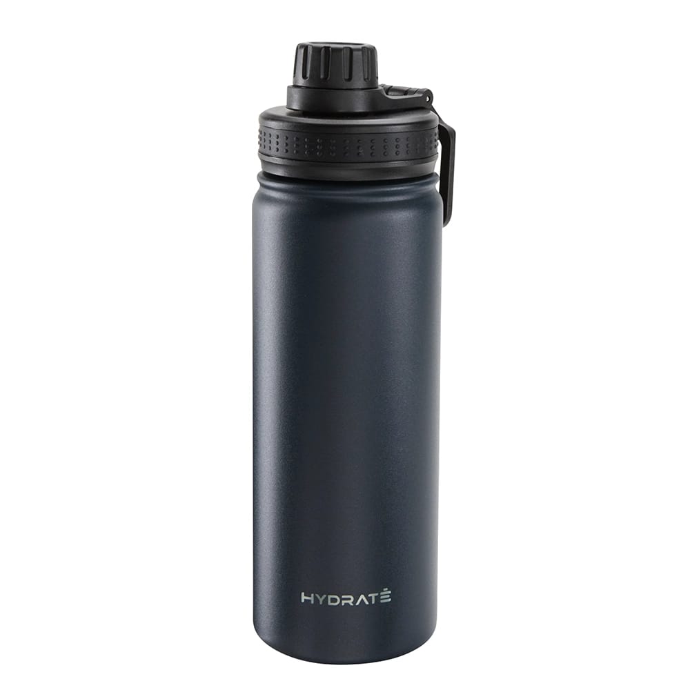 HYDRATE 17 oz Water Bottle, Navy