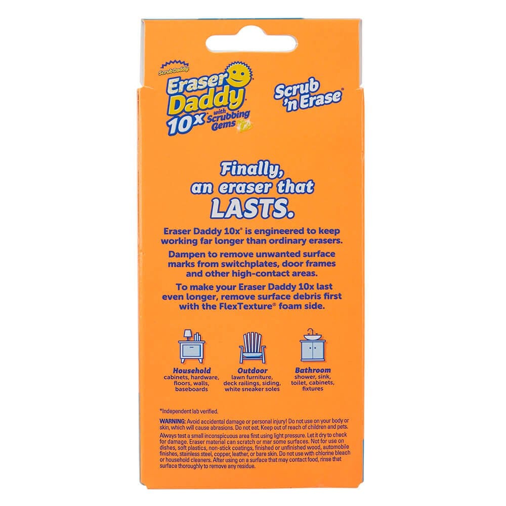 Scrub Daddy Eraser Daddy, 2 Count