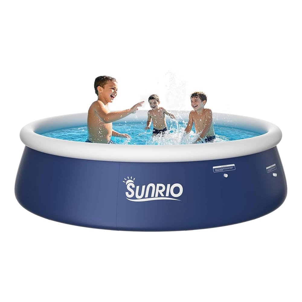 Sunrio 8' Inflatable Above Ground Pool