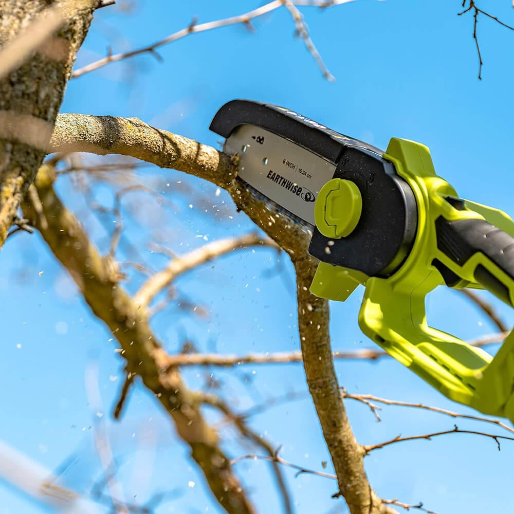 Earthwise Pruning Saw with Pole