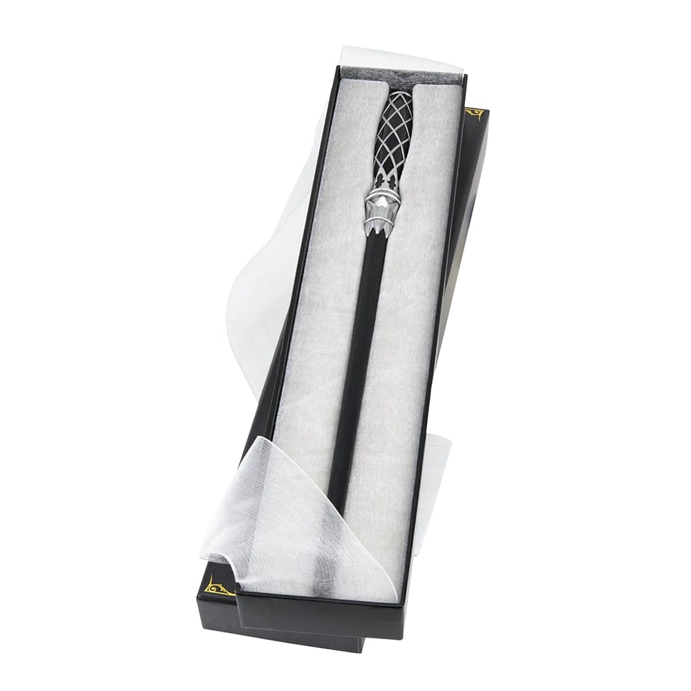 The Wizarding World of Harry Potter Second Generation Interactive Wand, Silver/Black