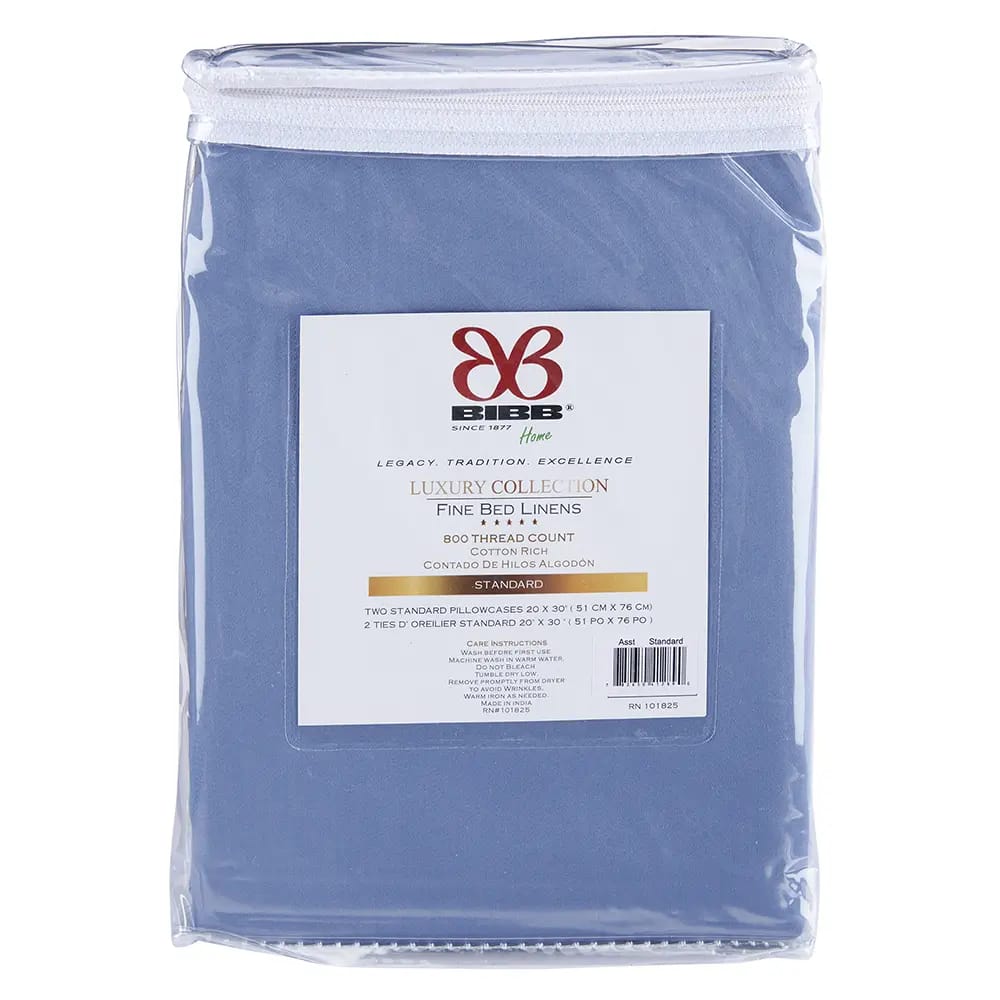 800-Thread Count Cotton Pillowcases, 2 Count