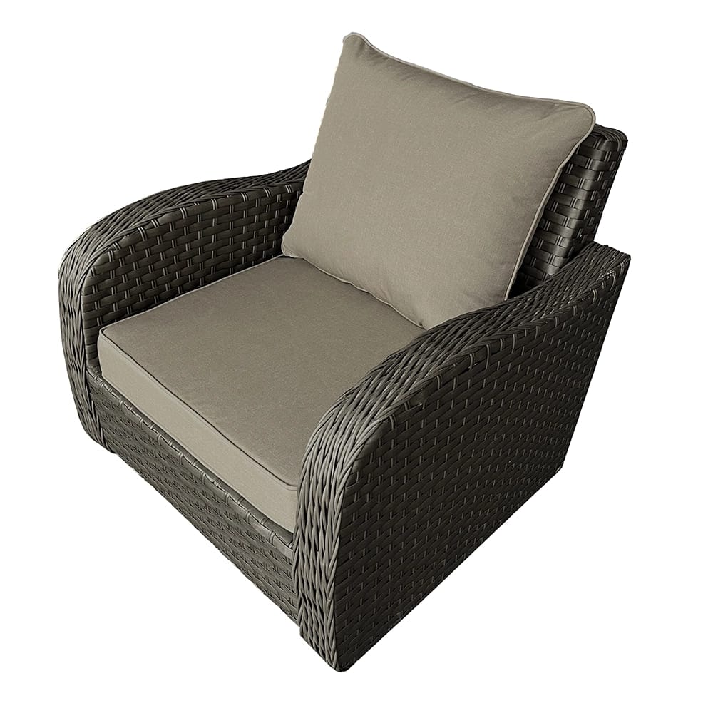 OutdoorLiving Furnishings Acrylic Deep Seat Patio Cushion with 3M Scotchgard, Taupe