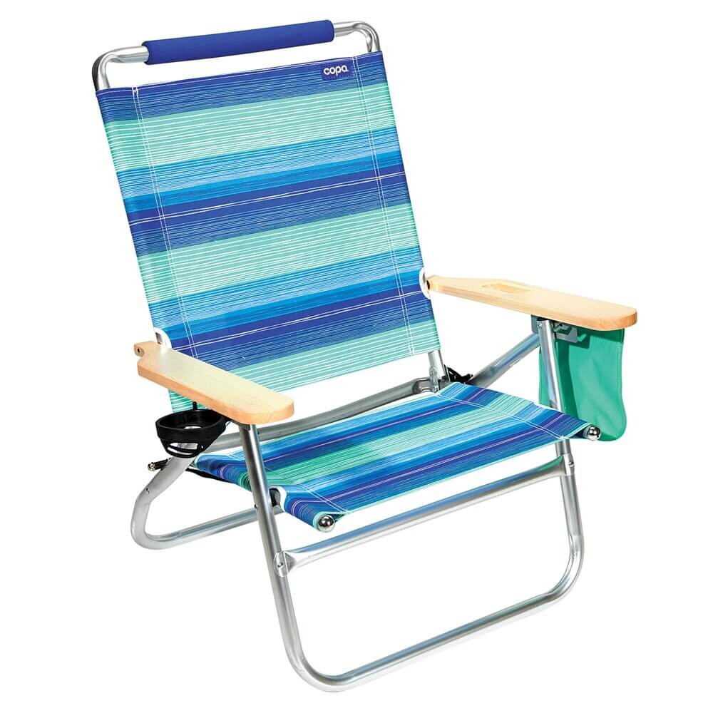 4-Position Copa High Back Beach Chair