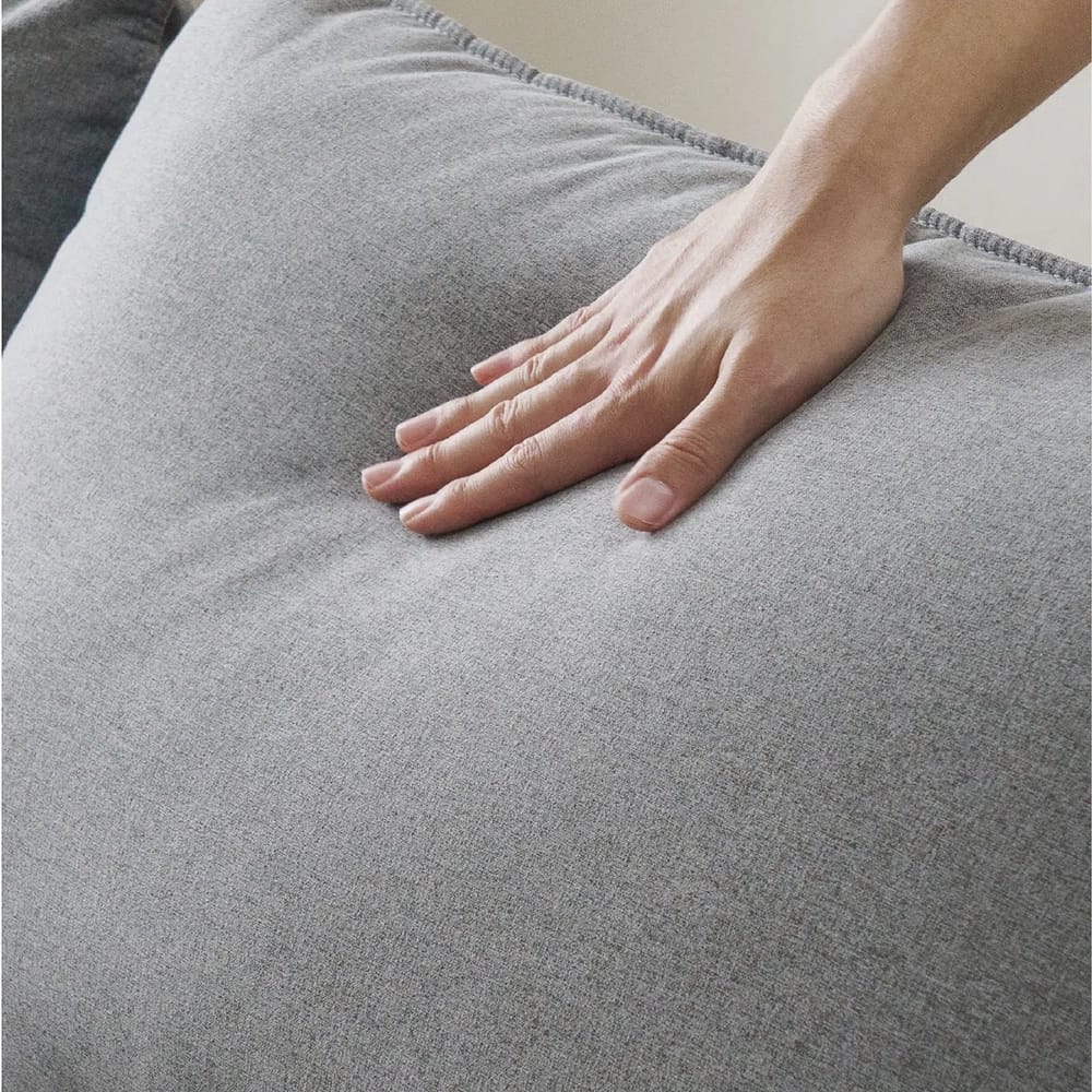 Zinus Ava Loveseat, Light Gray