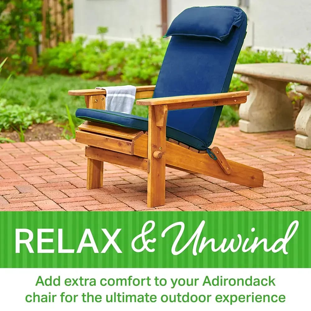 Plant Theatre Adirondack Chair Cushion, Navy