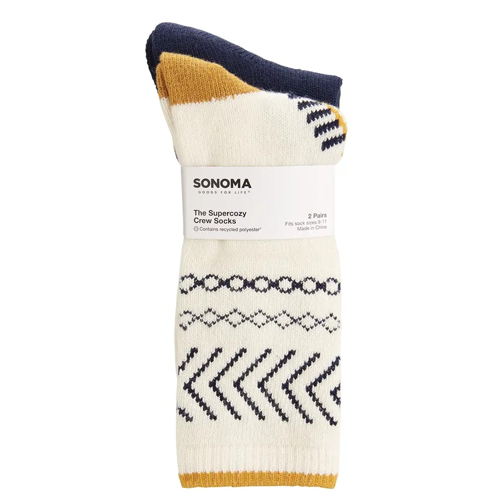 Sonoma Women's Boot Socks, 2 Pair