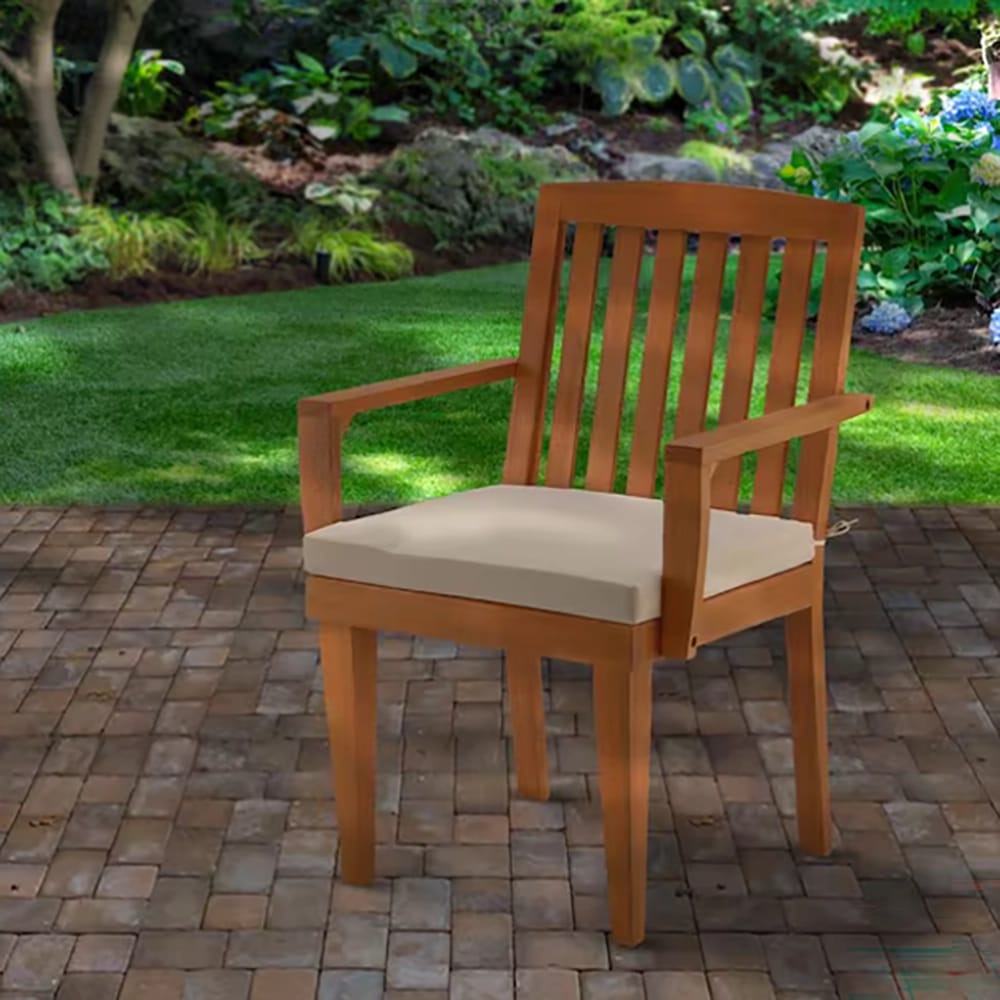 Eucalyptus Grandis Dining Armchair, Natural