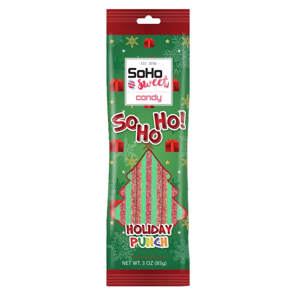 SoHo Sweet Candy Christmas Belts, 3 oz, 108 Count