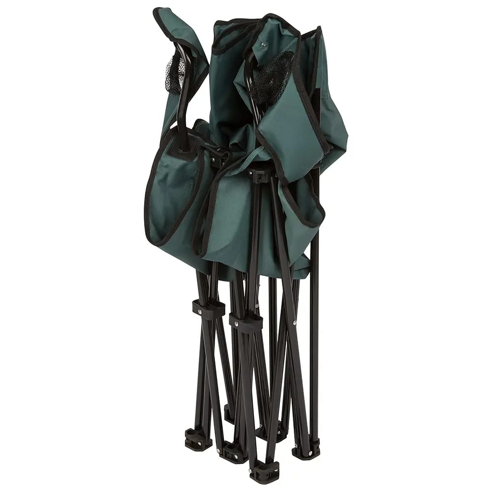 Loveseat Style Double Camp Chair, Dark Green