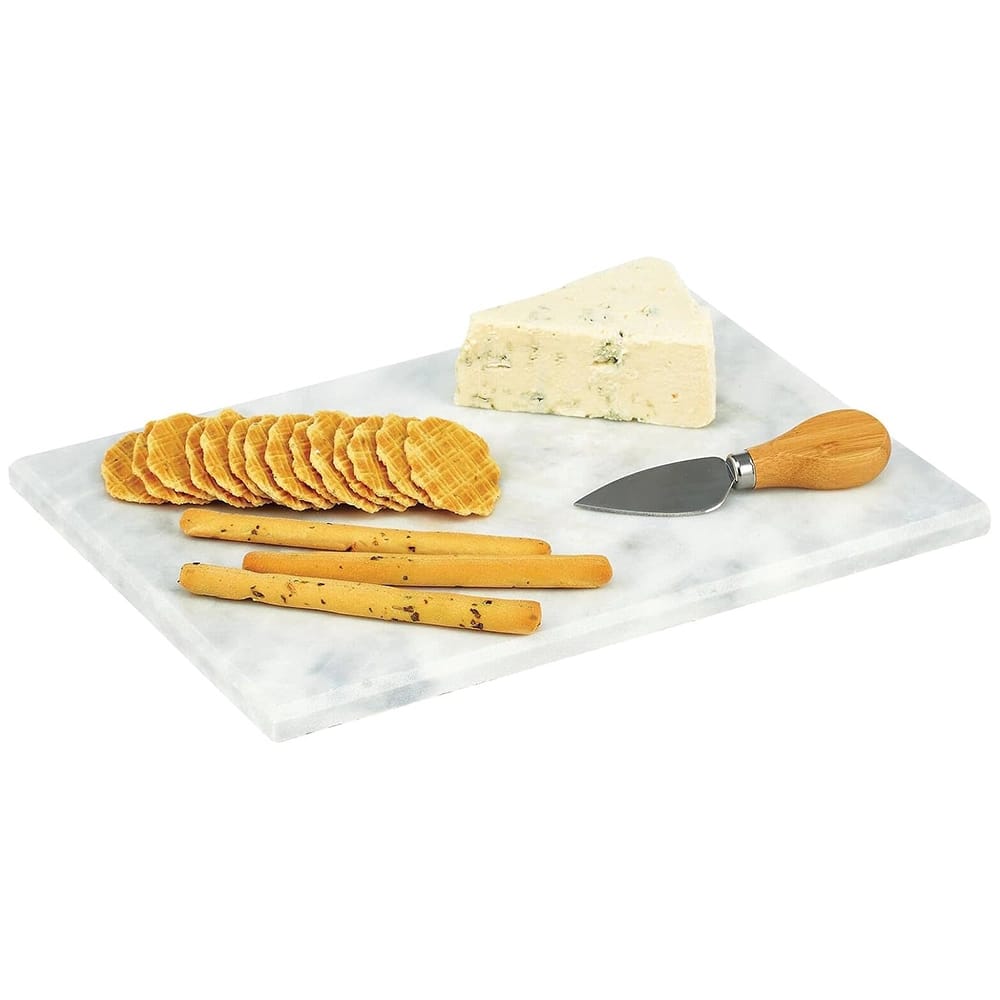 mDesign Pastry Cutting Board, Marble