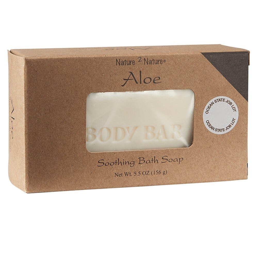 Nature 2 Nature Aloe Soothing Bath Soap, 5.5 oz