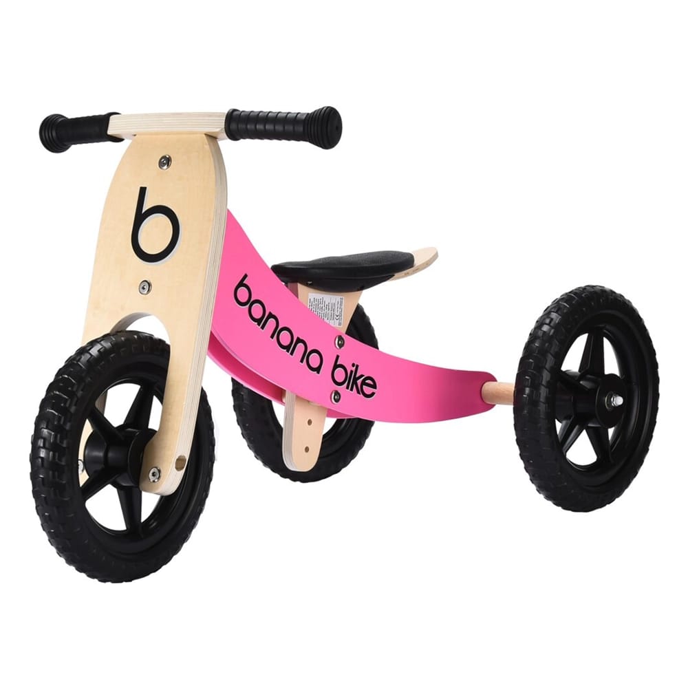 Banana Bike Balance Tricycle, Pink