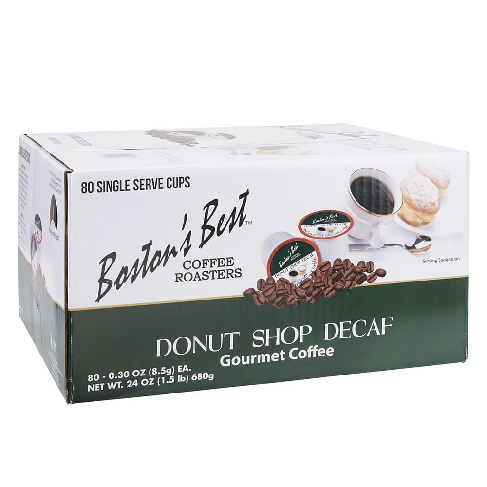 Bostons Best Donut Shop Gourmet Coffee Cups, 80 Count