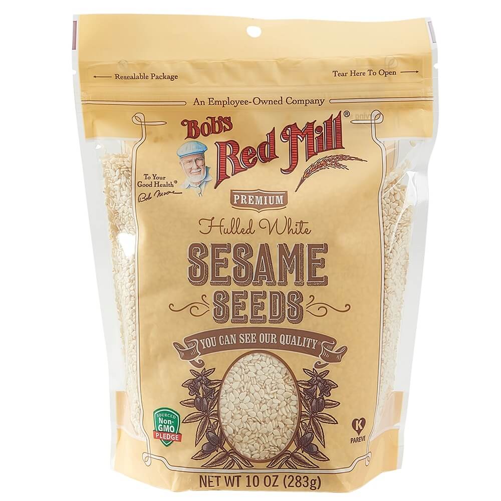 Bob's Red Mill Premium Hulled White Sesame Seeds, 10 oz