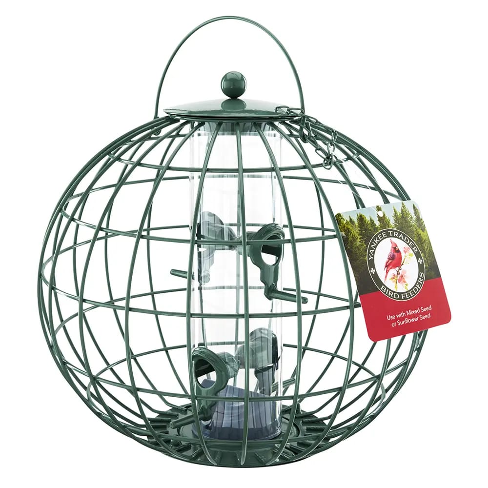 Yankee Trader Globe Cage Bird Feeder