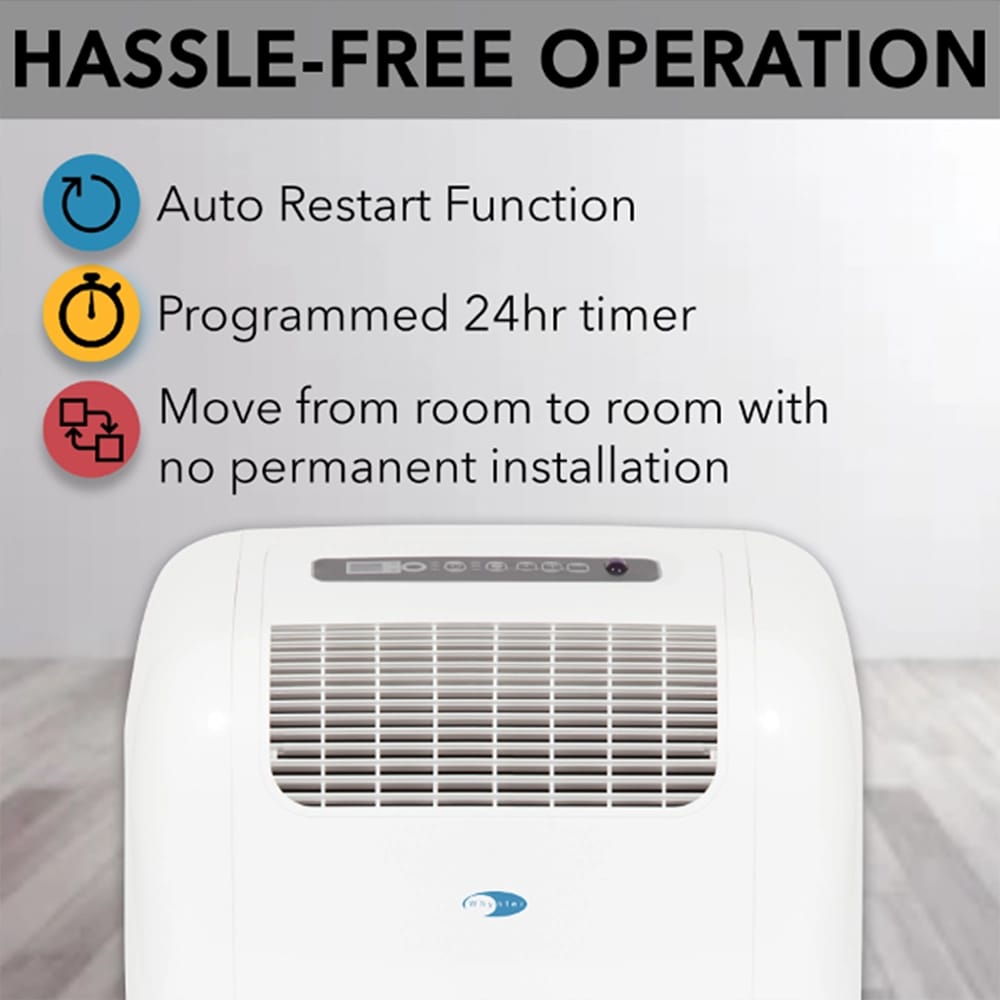 Whynter 10,000 BTU (5,200 SACC) Compact Portable Air Conditioner