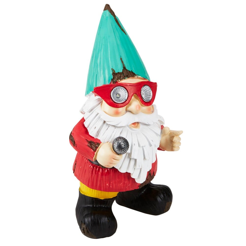 Solar Gnome LED Light, 13"