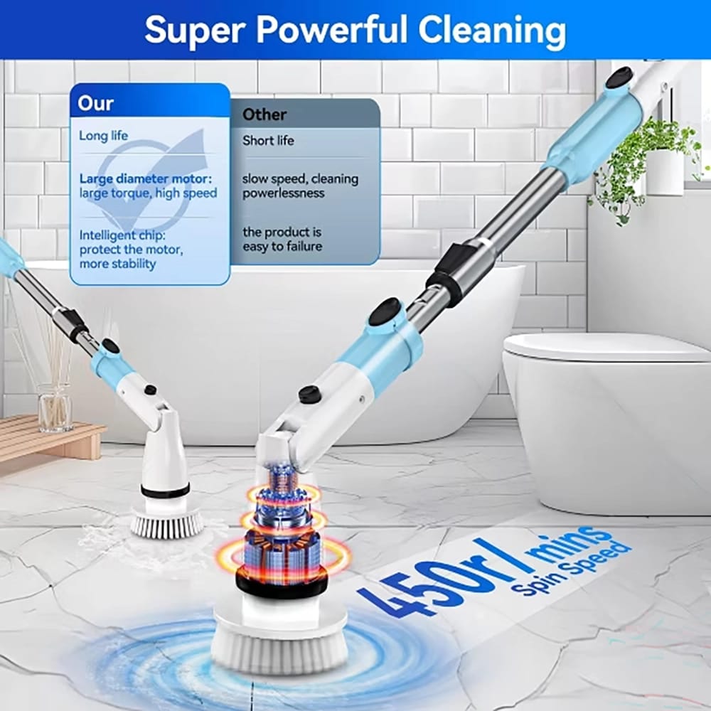 TASVAC EB5 Electric Spin Scrubber